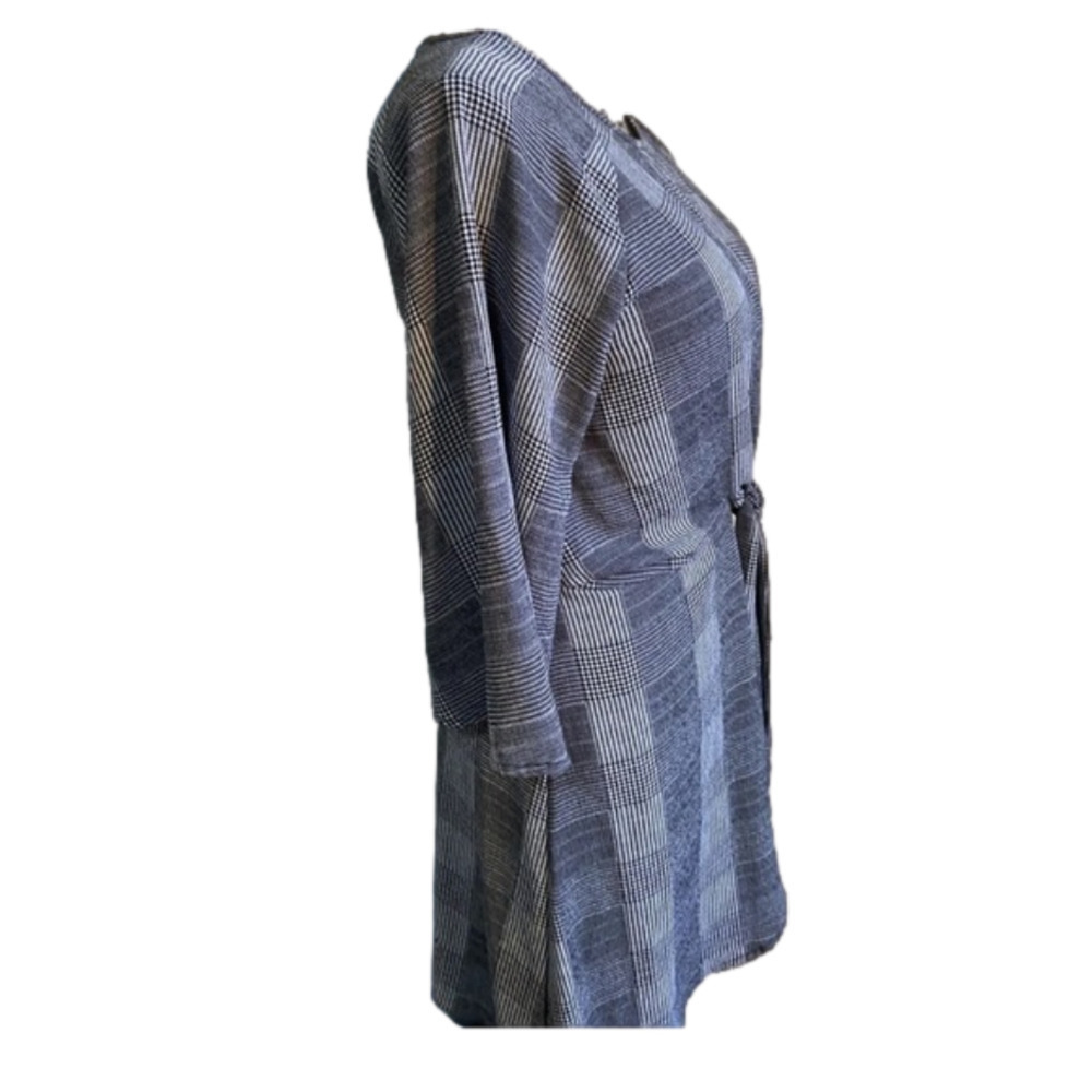 Gypsies & Moondust Houndstooth Grunge Twisted Skater dress woman’s small - Picture 3 of 6